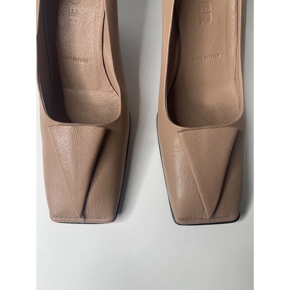 Jil Sander Dusty Pink Square Toe Heel Pumps  38 - Picture 5 of 8